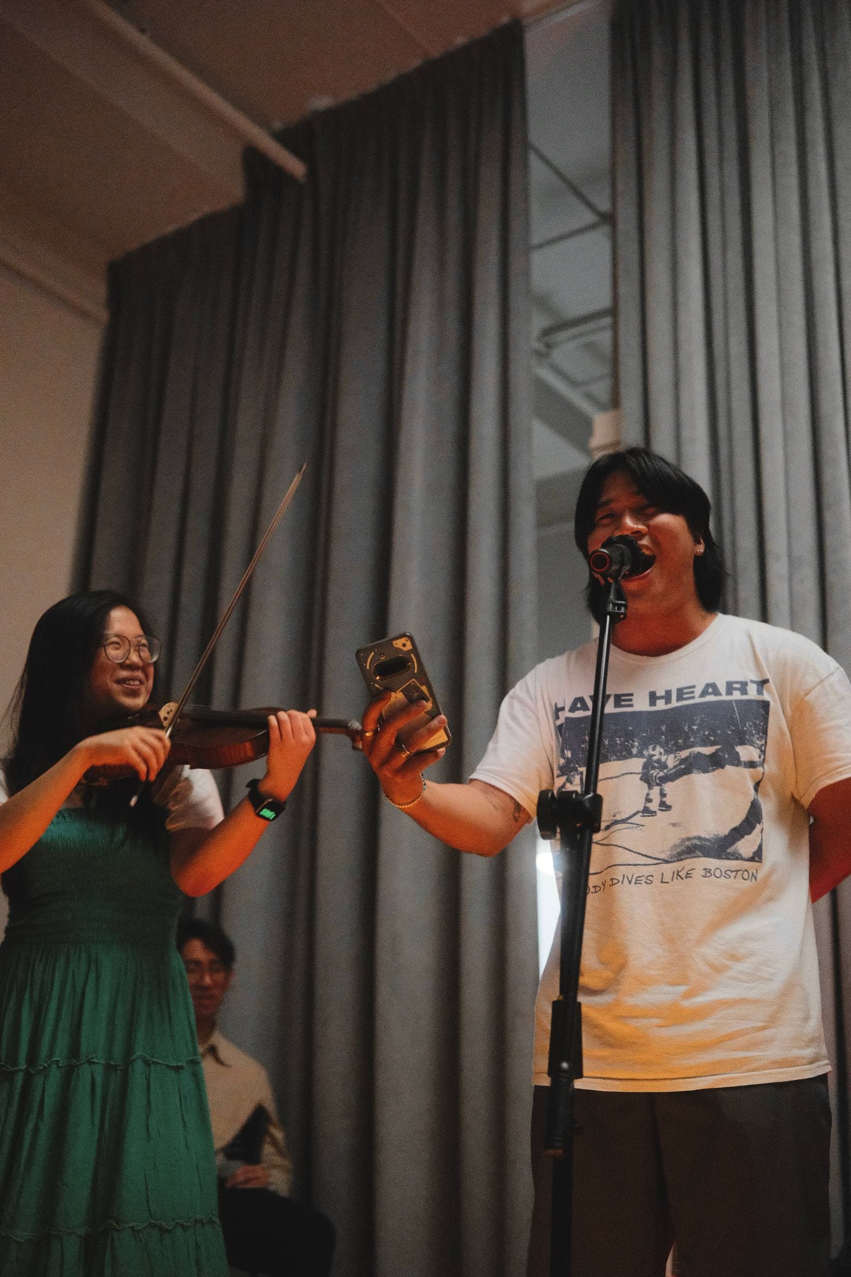 Marc returned from AU to join us!