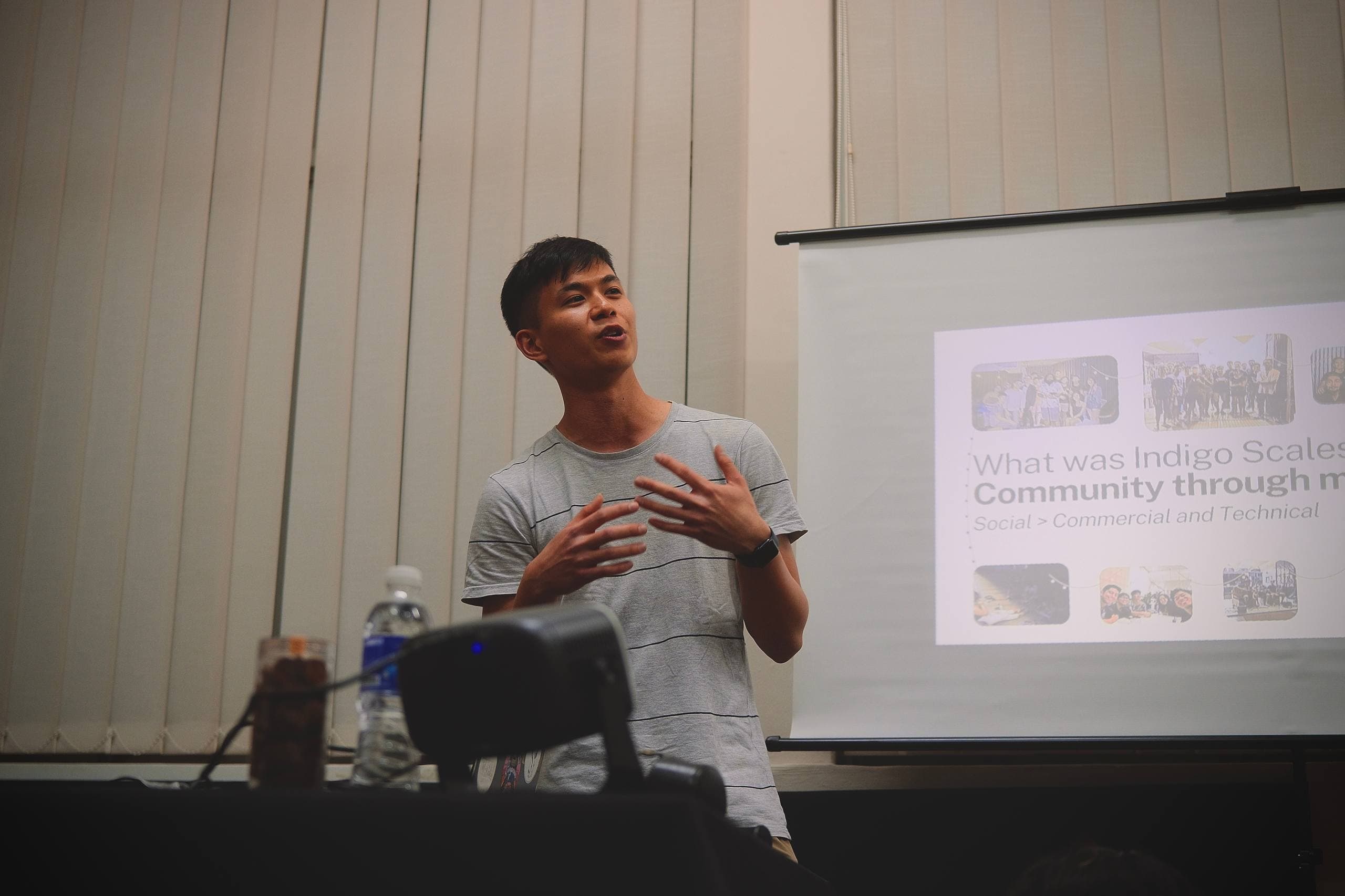 Jared PASSIONATELY sharing about our community